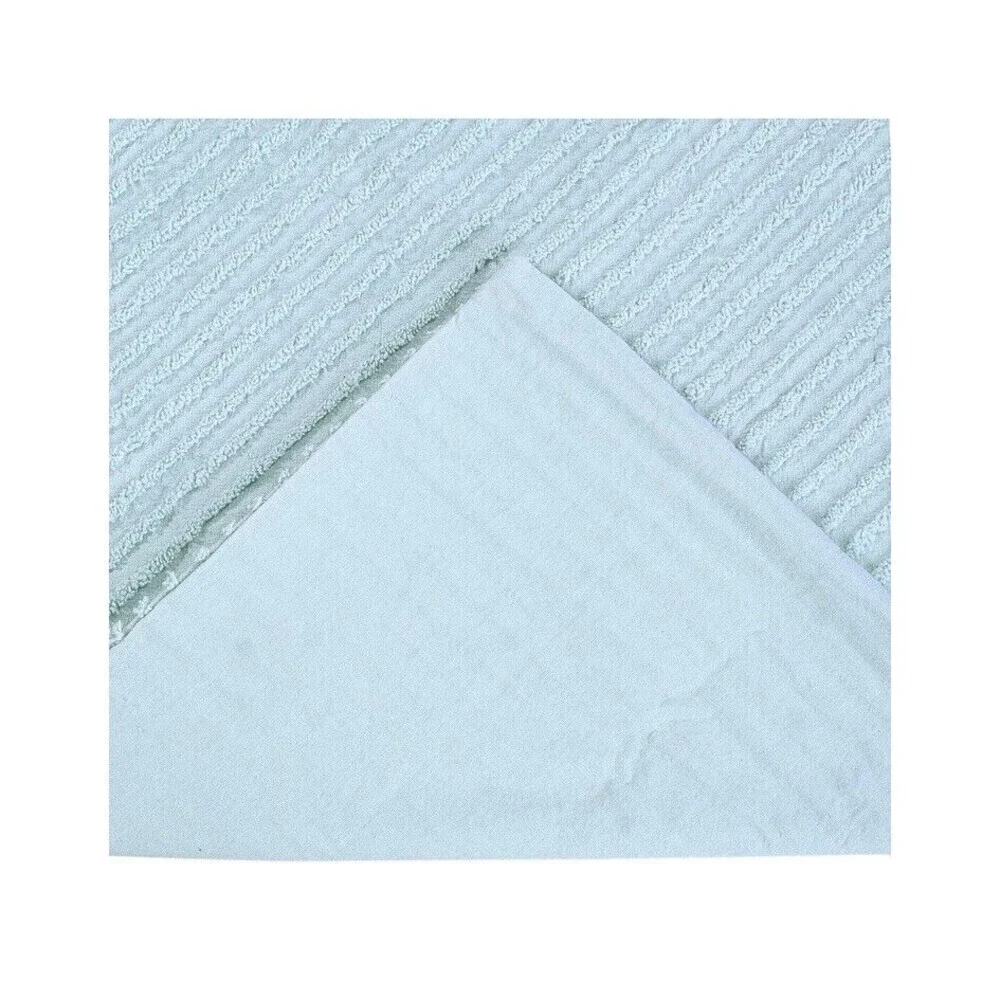 New Made In India Chenille Cotton King Size Pillow Sham Modern Farmhouse